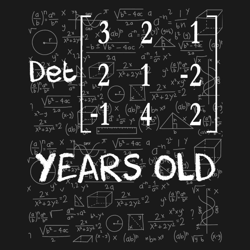 35th anniversary 35 years matrix determinant