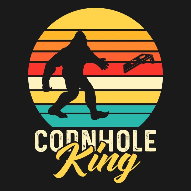 Cornhole King Sasquatch sacs à lancer Jeu