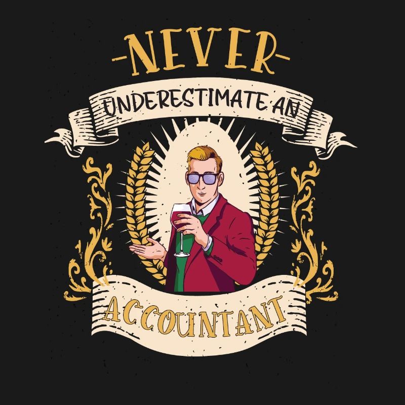 Cadeau drôle de comptabilité comptable