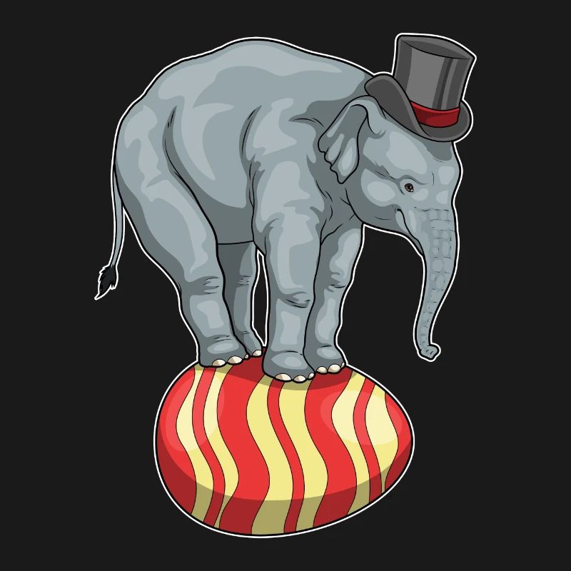 Elephant Easter Easter Egg Circus