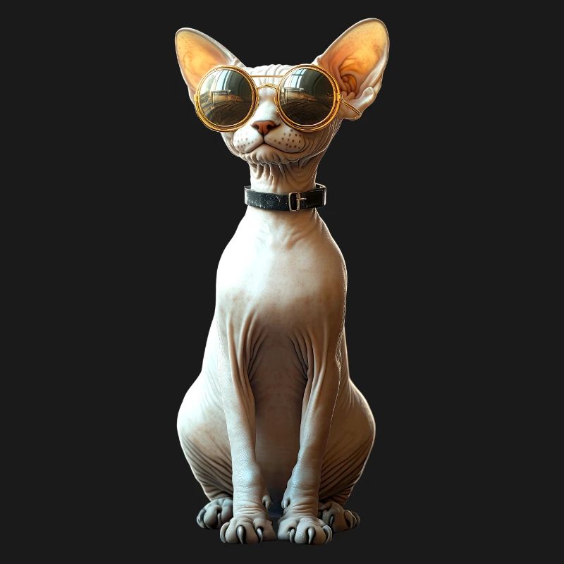 Chat Sphynx Chat Sphynx Chat Canadien Mignon Sphinx