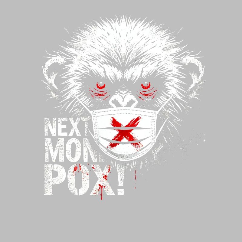 Protest Monkey Face Mask Artwork