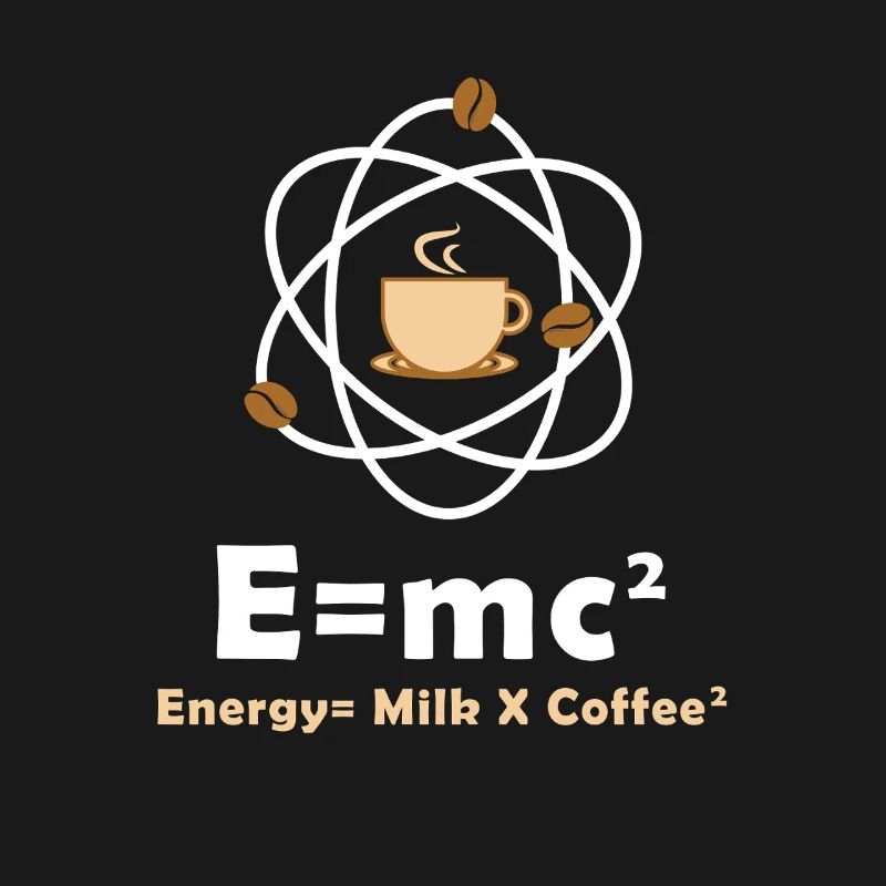 E=mc² Funny Physicist Saying Coffee Physics