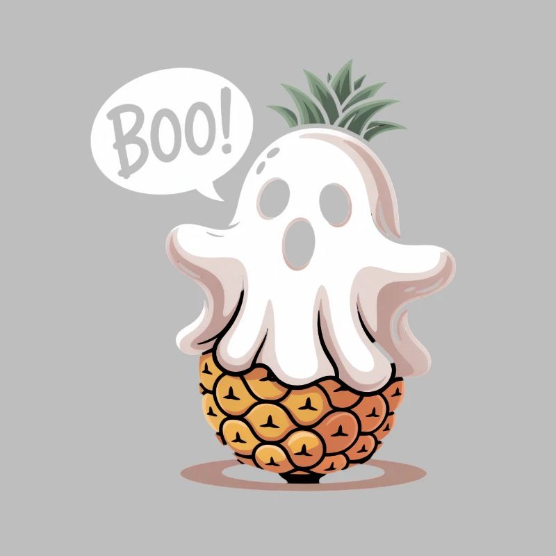 Pineapple Ghost Halloween
