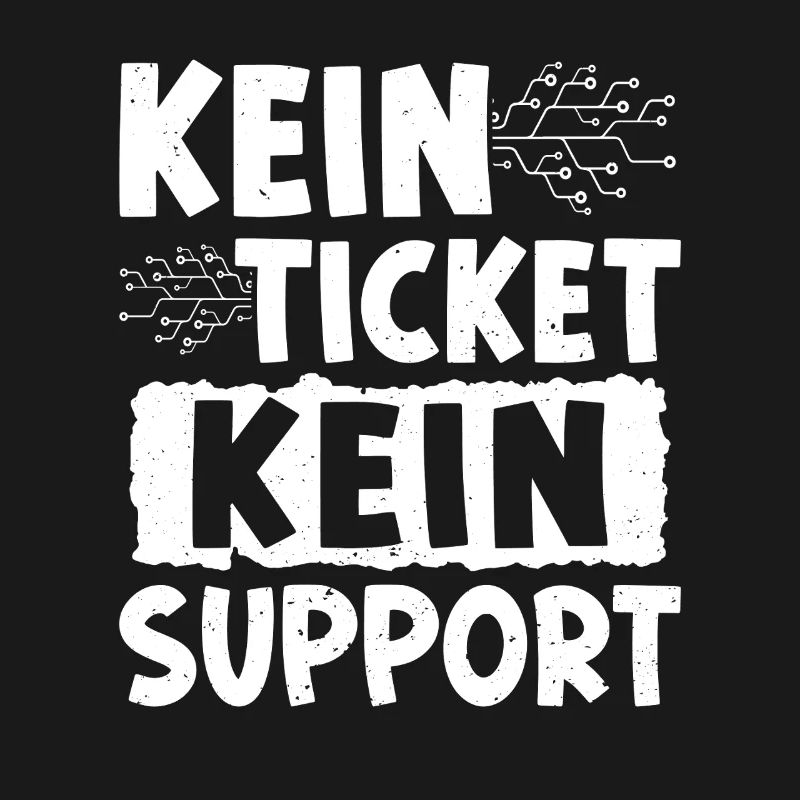 Nerd Computer NO TICKET NO PROBLEM FUNNY