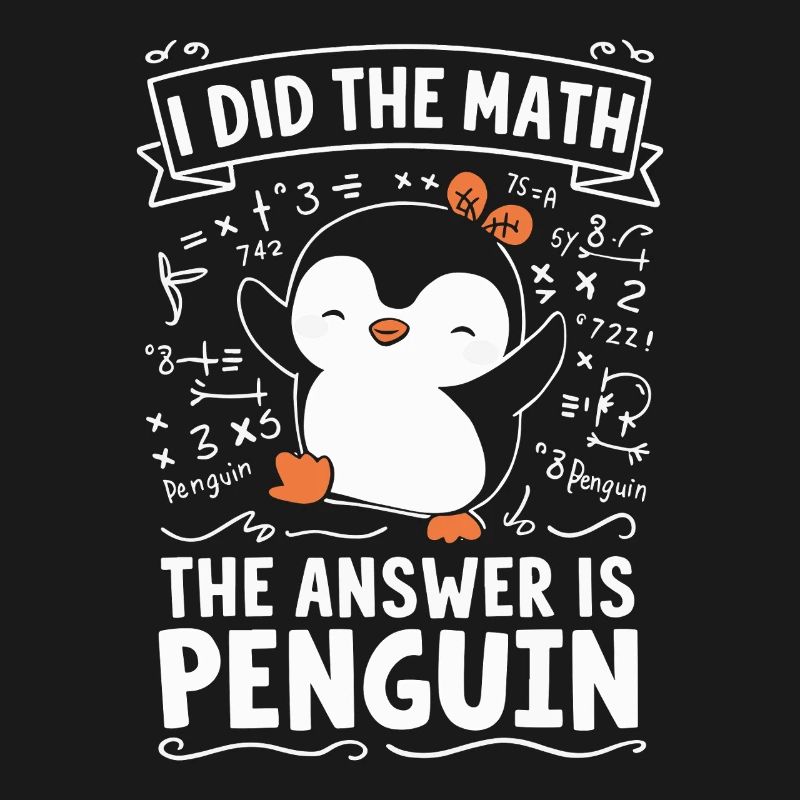 Math Penguin: The Answer Is Penguin