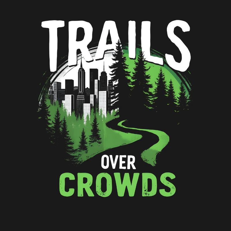 Trails Over Crowds Langsames Wandern