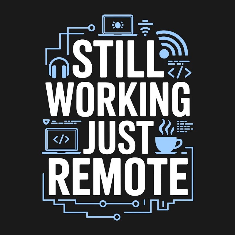 Remote Developer Still Working Remote Tech Worker