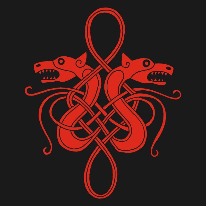 Rote Wikinger-Hydra