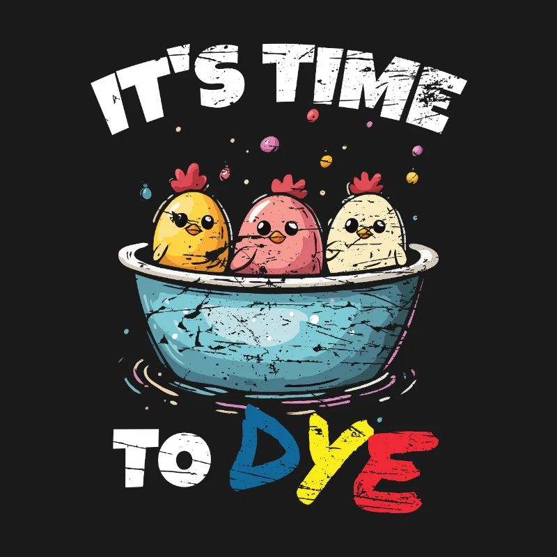 Easter Eggs Dyeing Easter Eggs