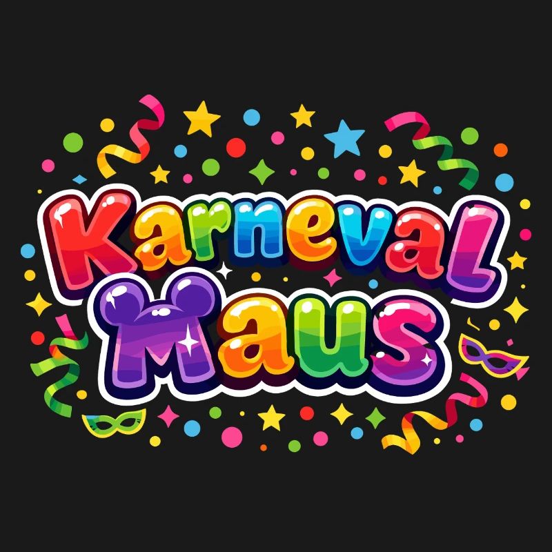 Karnevalsmaus Köln Kölner Alaaf Geschenk Lustig