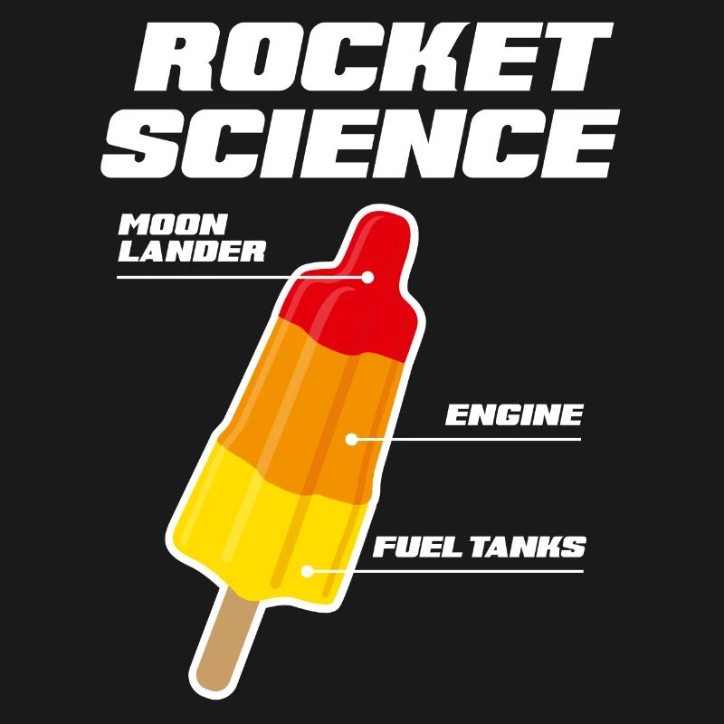 Rocket science popsicle rocket science pop art