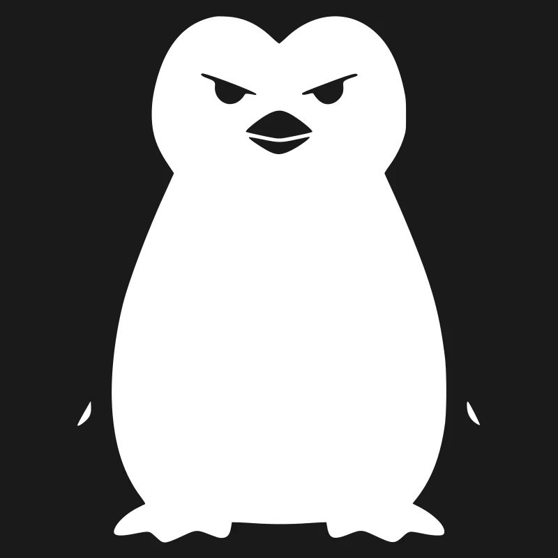 Penguin Stencil: Bolde's Grunge Statement