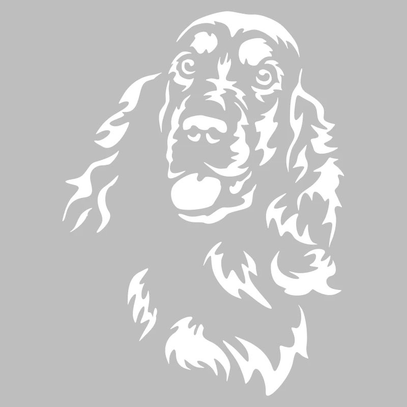Cocker Spaniel Kopf "Black Edition"