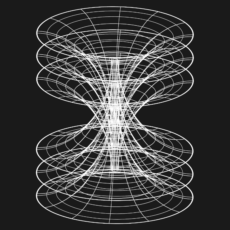 Vortex Wireframe Constellation