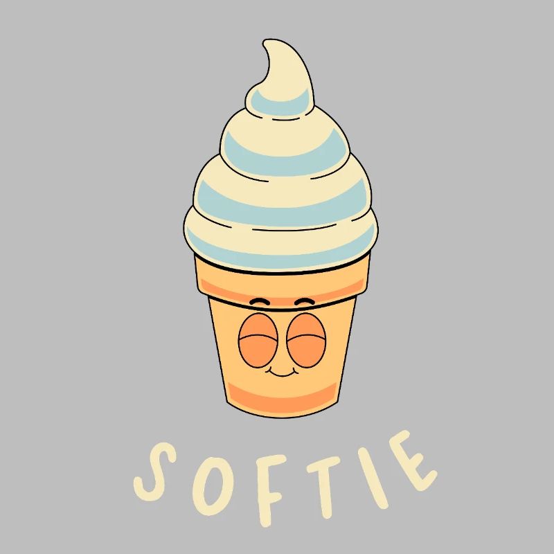 Softie Softeis Comic Icecream Lover