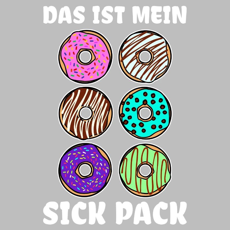 Delicious snacking donut candy statement