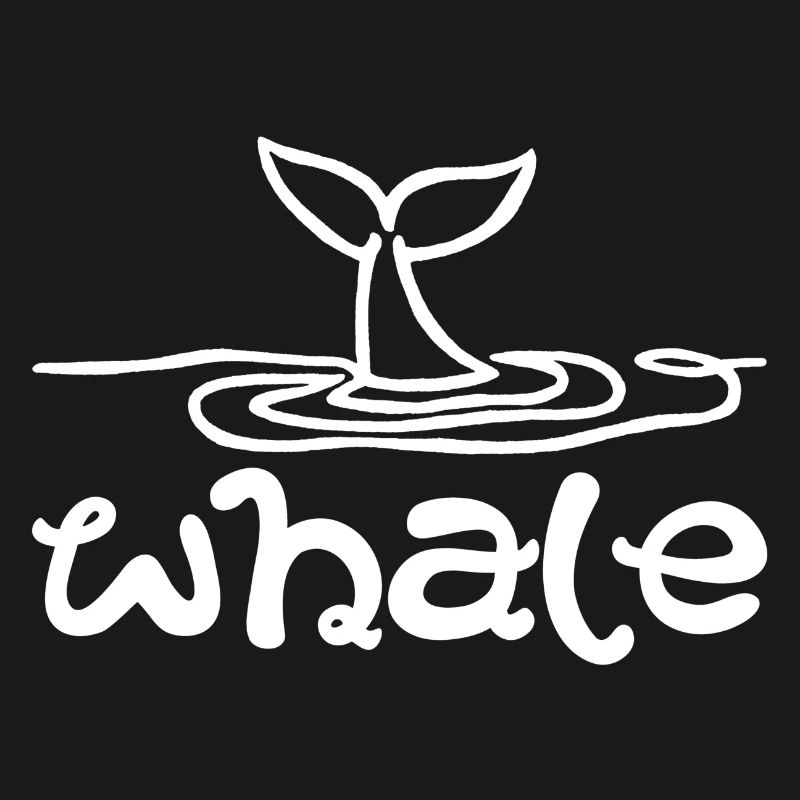 La queue de la baleine (blanc)