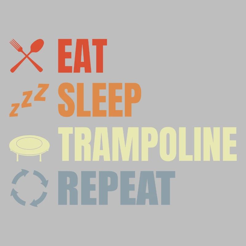 Trampoline Jumping Routine