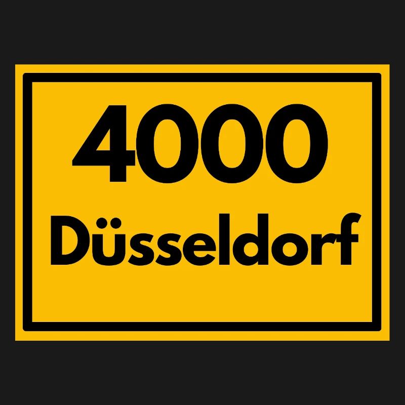 ANCIEN CODE POSTAL RETRO 4000 DÜSSELDORF - ANCIEN