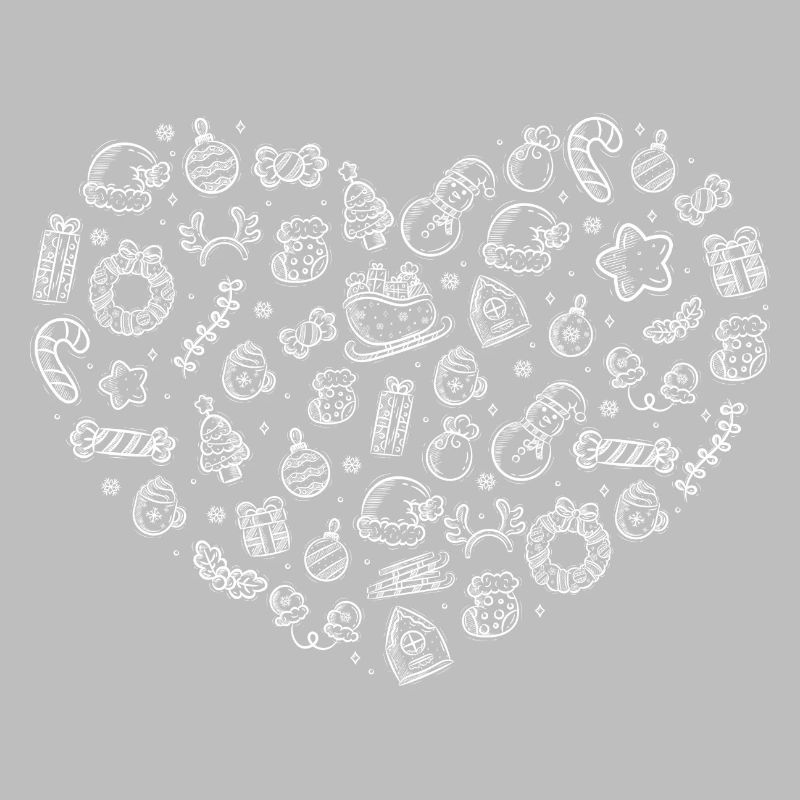 Candy Heart Whim Pattern