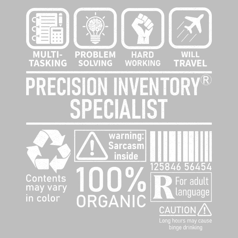 Precision Inventory Specialist multi tasking