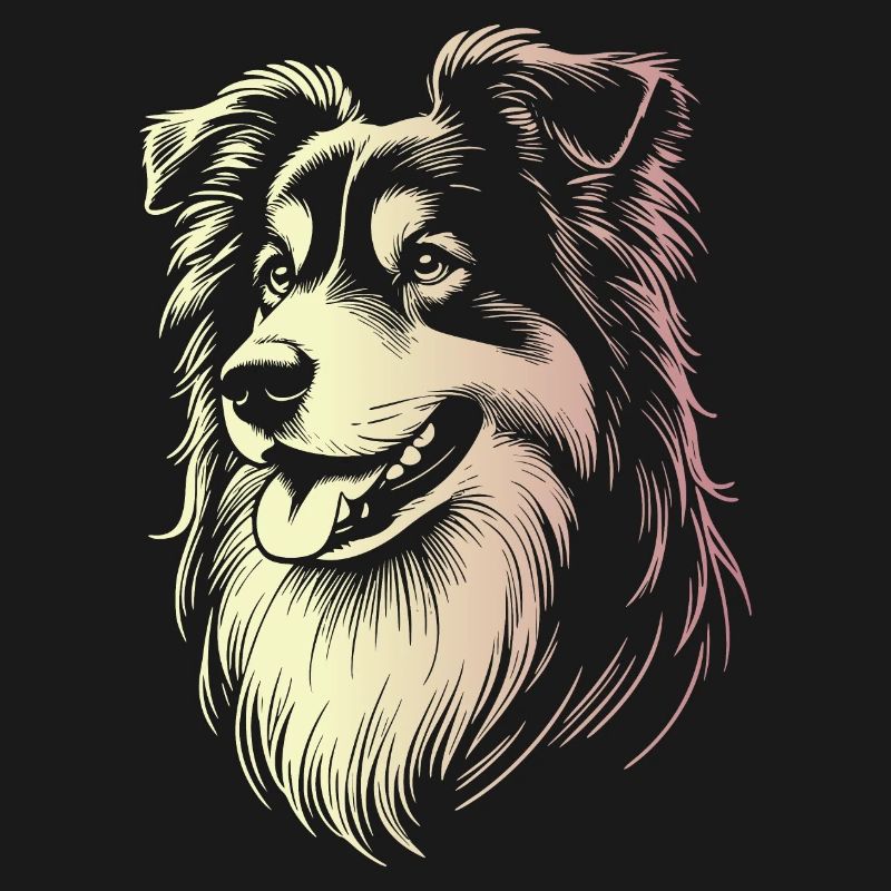Australian Shepherd Traits 2 Gradient