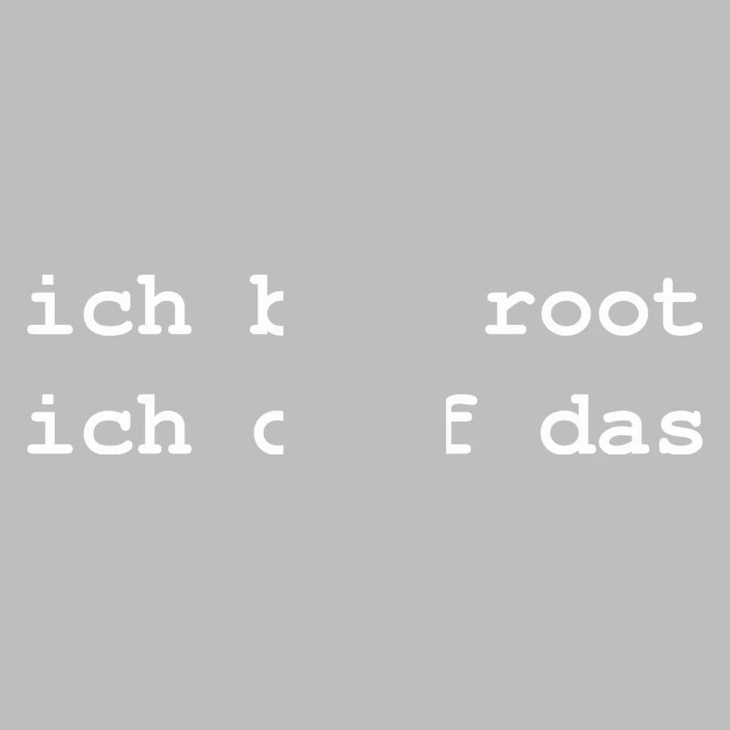 ich bin root