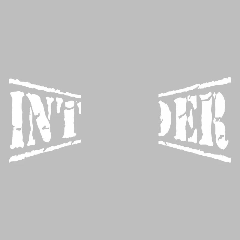 intruder hacker eindringling clan sticker computer