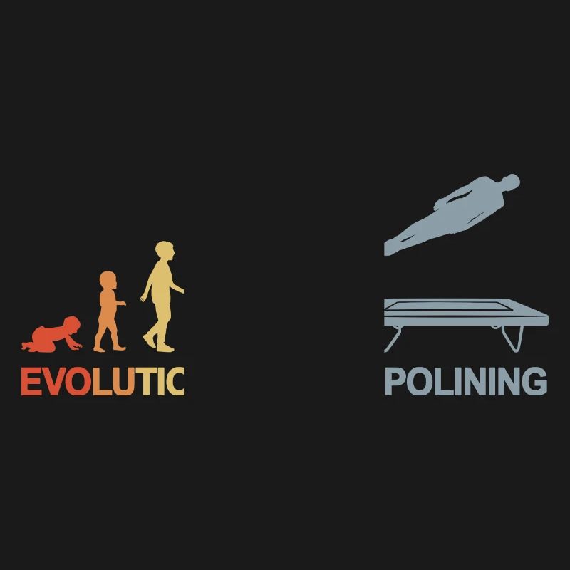 Vintage Trampoline Jumper Evolution