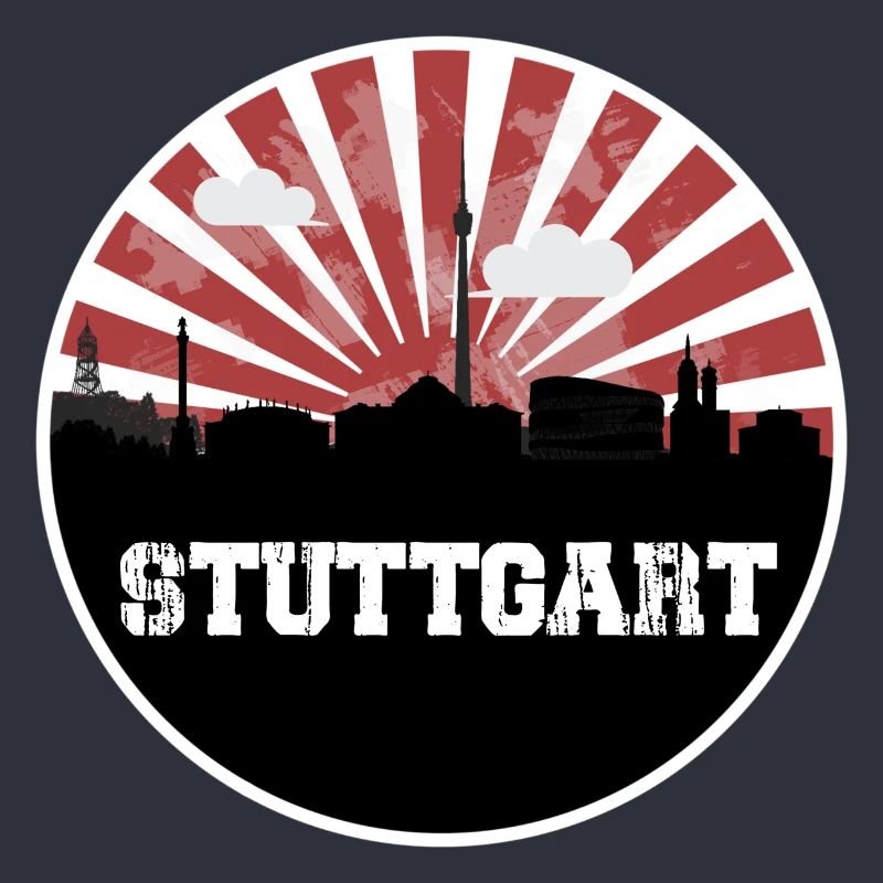 Match à domicile de Stuttgart Skyline