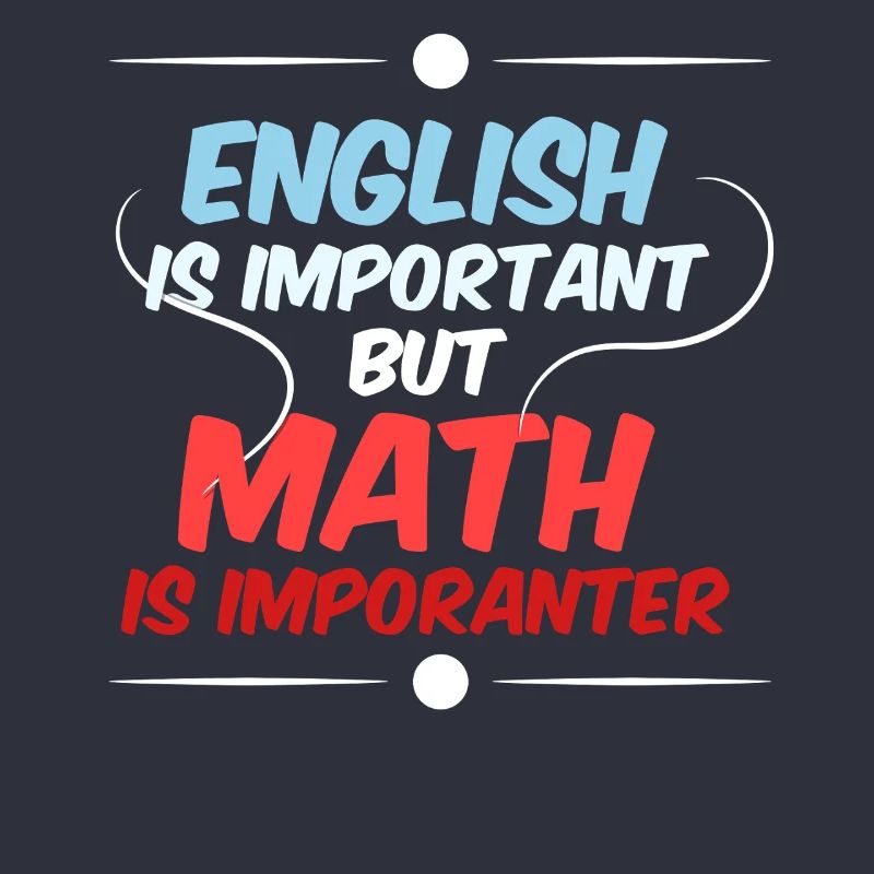 Math Math Math Professeur de mathématiques Mathématicien