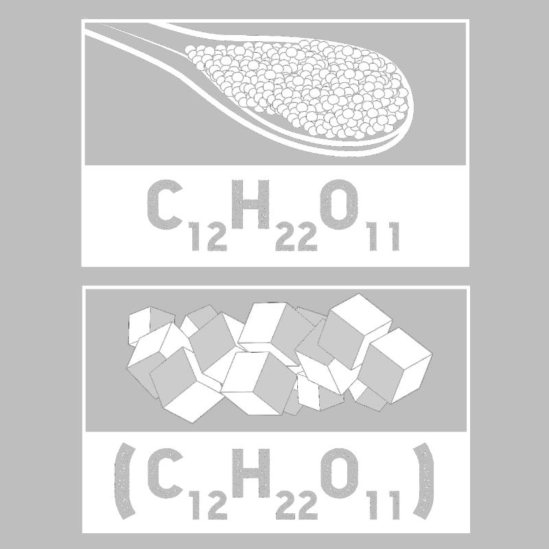 Chimie des formules structurales, science du laboratoire de physique