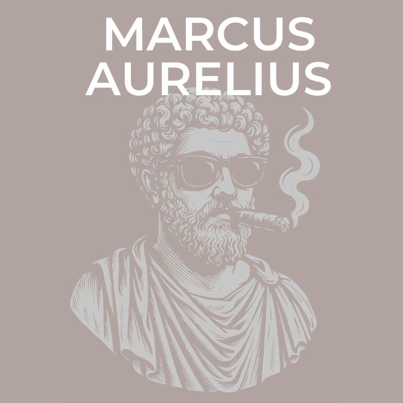 Marcus Aurelius Classical Philosopher Portrait 