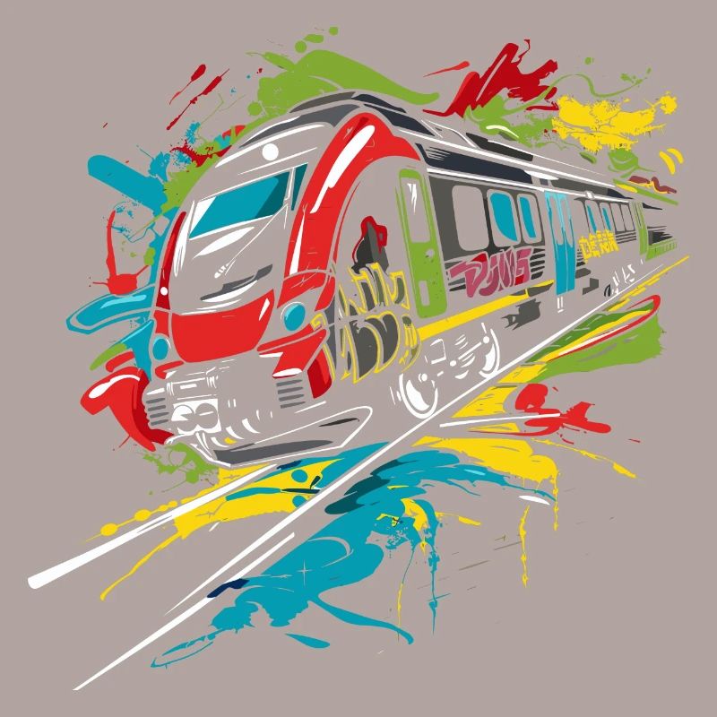Graffiti Chemin de fer