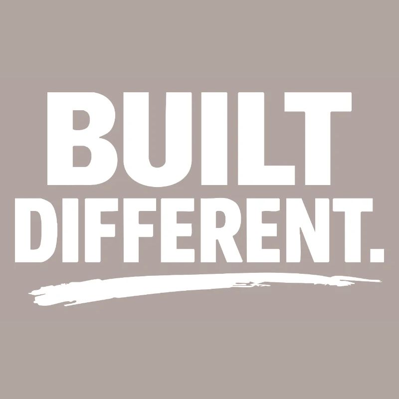 Construit différemment