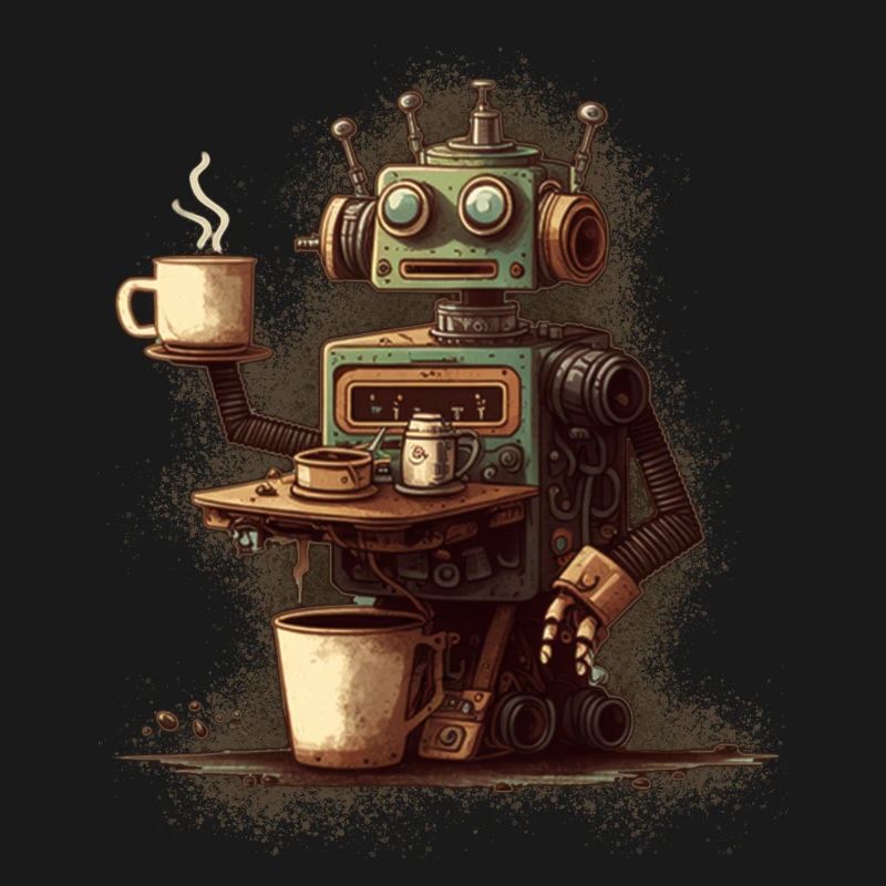 Robot de cuisson du café