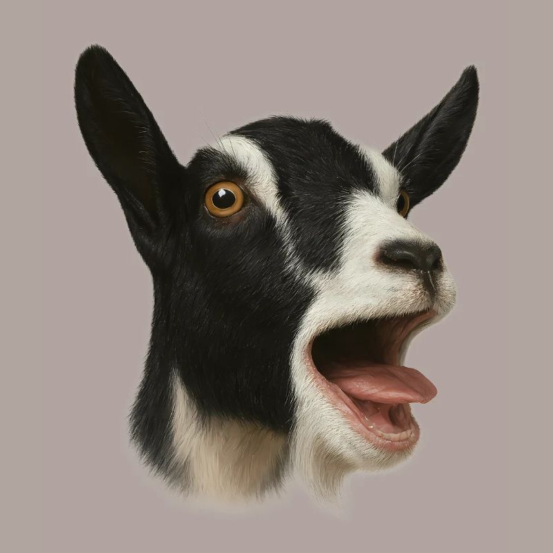 Chèvre Chèvre Élevage Chèvre Fermier Chèvre Noire