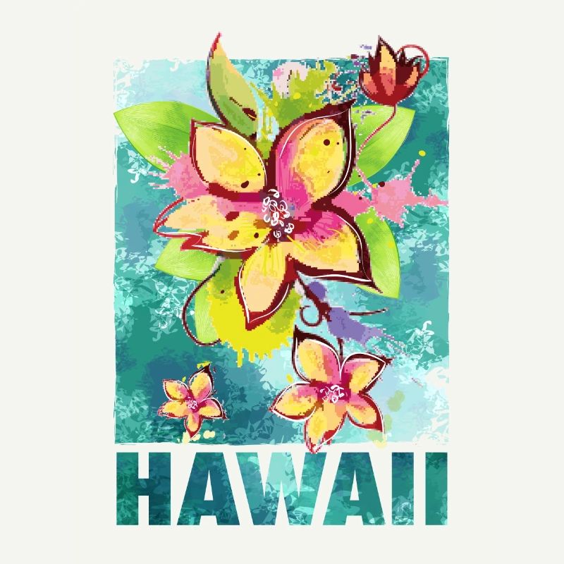 Hawaï - fleur - été - orchidée - Aloha