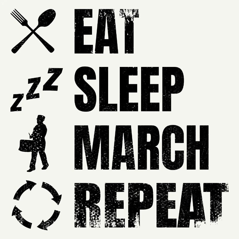 Eating, sleeping, drumming, repeating