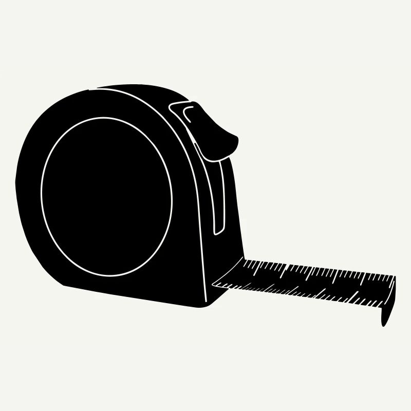 Taille du rouleau mesurant le lind