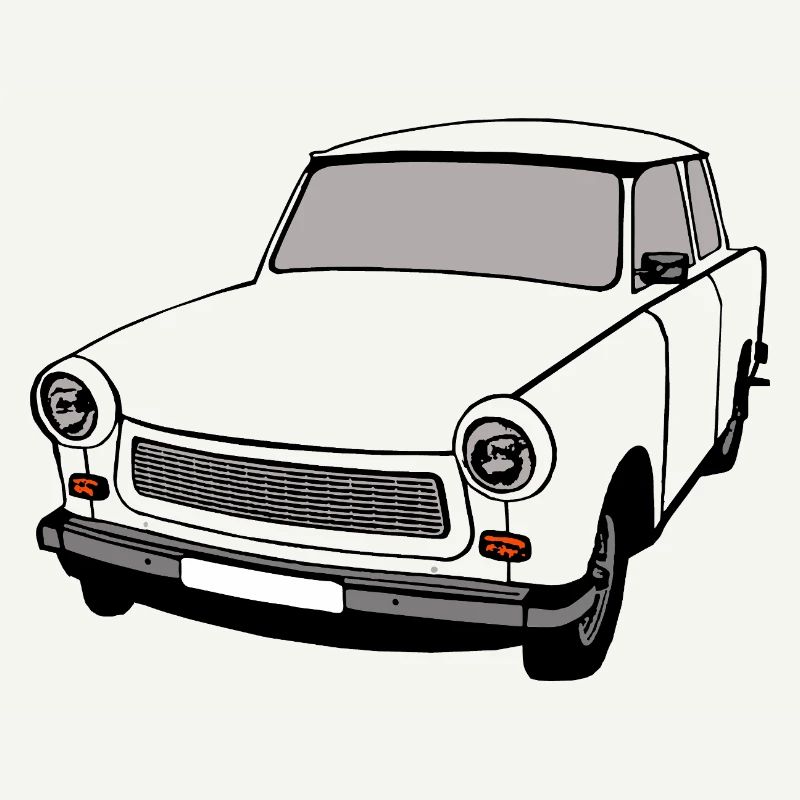  ,Trabi , RDA, Voiture, RDA, Allemagne de l’Est