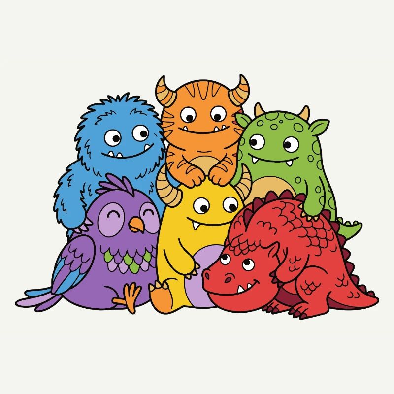 Monstres mignons