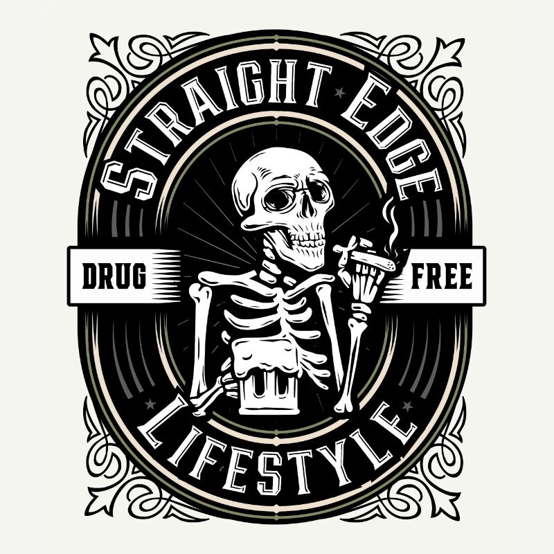 Le mode de vie de Straight Edge - Sans drogue