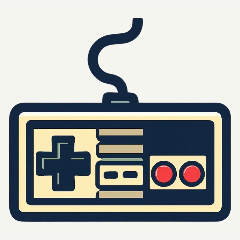 Retro-Gamecontroller-Design
