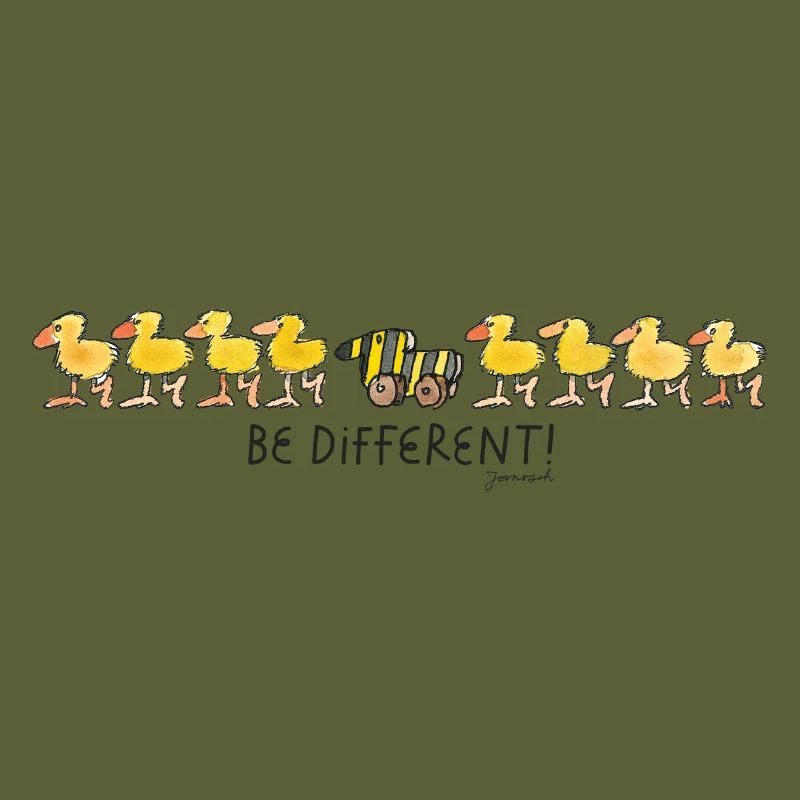 Janosch Tigerente Be Different