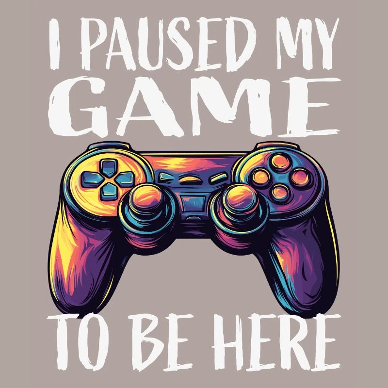 Game Pause Neon Controller