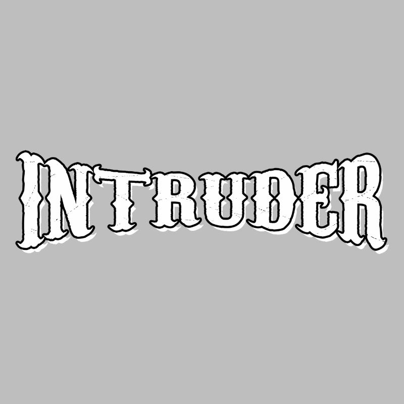 intruder hacker intruder clan sticker computer