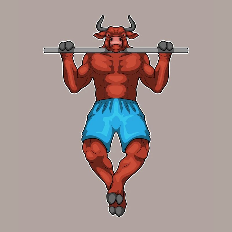 Taurus Bodybuilder Pull-Ups Musculation