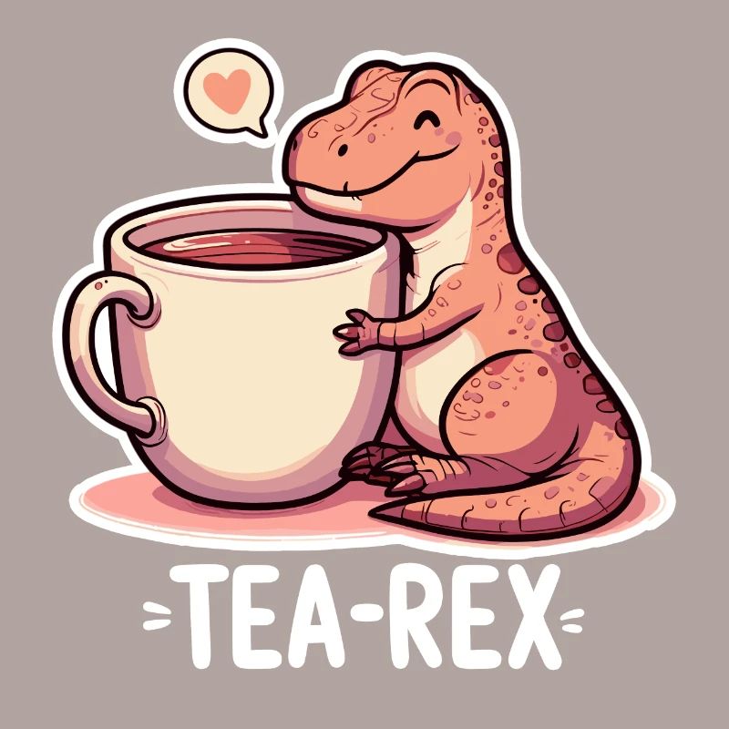 Tee Rex Tee-Rex Teetrinker Geschenk